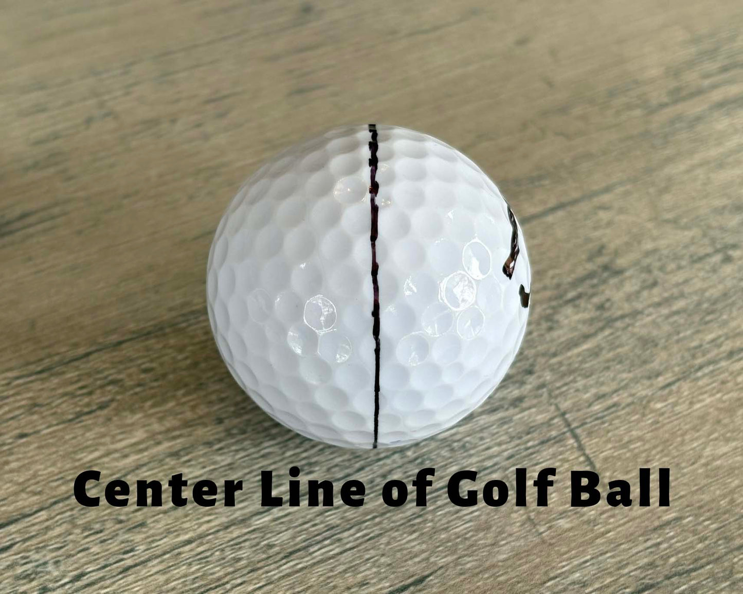 Personalized Golf Ball Marker β Initials and Alignment Line