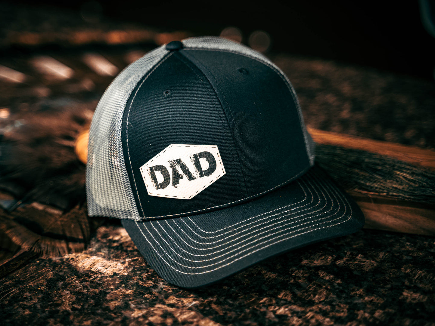 Custom Laser-Engraved Hat Patches